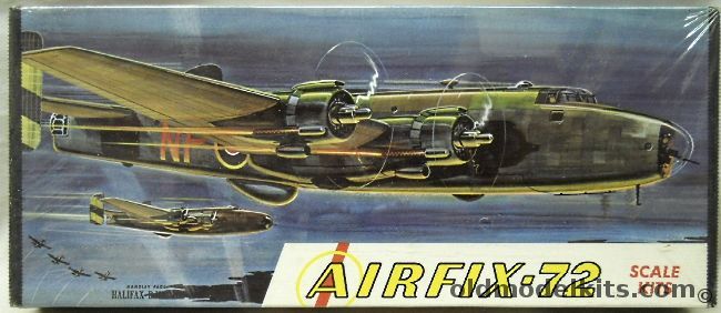 Airfix 1/72 Handley Page Halifax B.Mk.III Craftmaster Issue, 2-129 plastic model kit